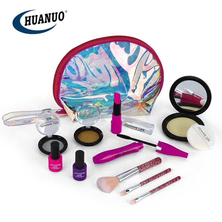 Drawing Board Game pink Kids Make up Set Box