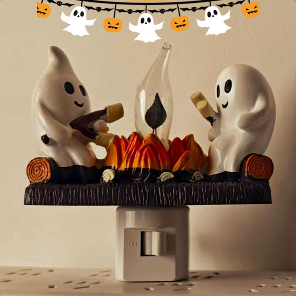 Ghost Campfire Night Light