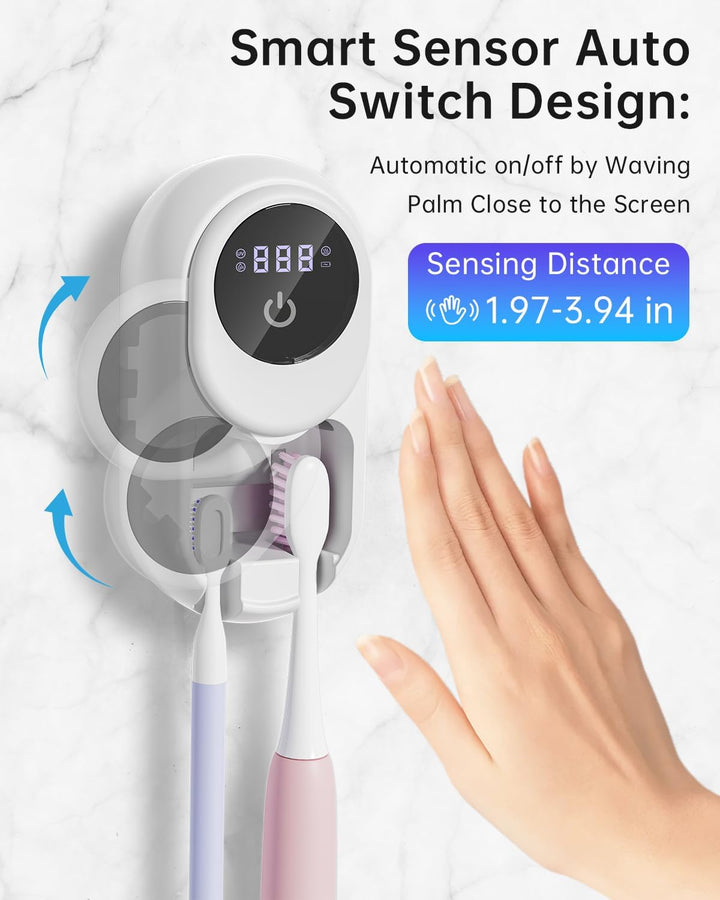 Smart UV Toothbrush Hub