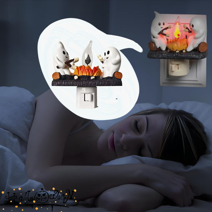 Ghost Campfire Night Light