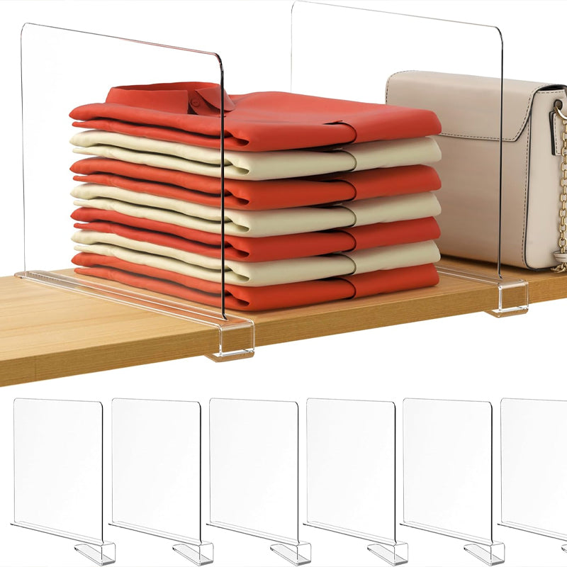 Plexi storage handbag separator / 4 PCS